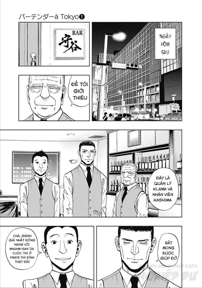 Bartender À Tokyo Chap 1 - Next Chap 2