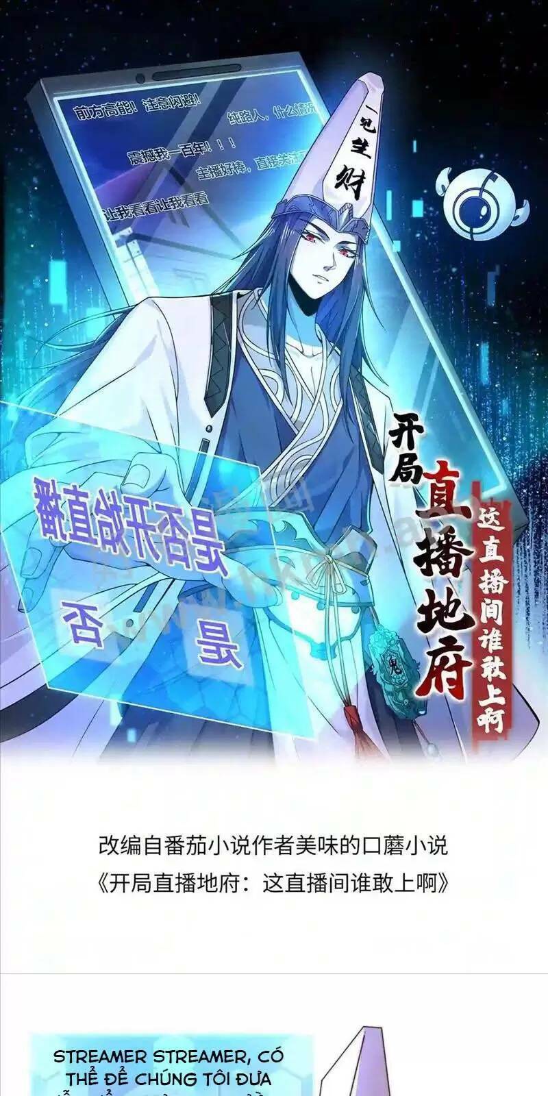 Bắt Đầu Livestream ở Địa Phủ Phát sóng trực tiếp ở đây ai dám đến Chap 10 - Next Chap 11