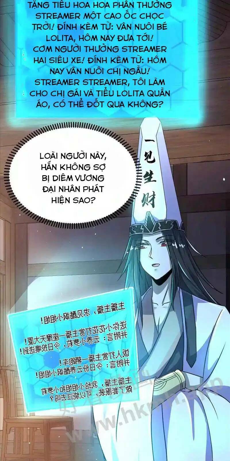 Bắt Đầu Livestream ở Địa Phủ Phát sóng trực tiếp ở đây ai dám đến Chap 20 - Next Chap 21