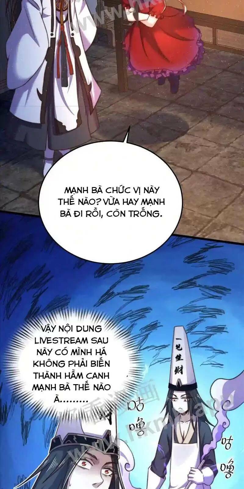 Bắt Đầu Livestream ở Địa Phủ Phát sóng trực tiếp ở đây ai dám đến Chap 20 - Next Chap 21