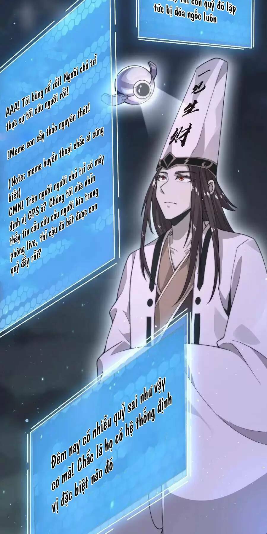 Bắt Đầu Livestream ở Địa Phủ Phát sóng trực tiếp ở đây ai dám đến Chap 33 - Next Chap 34