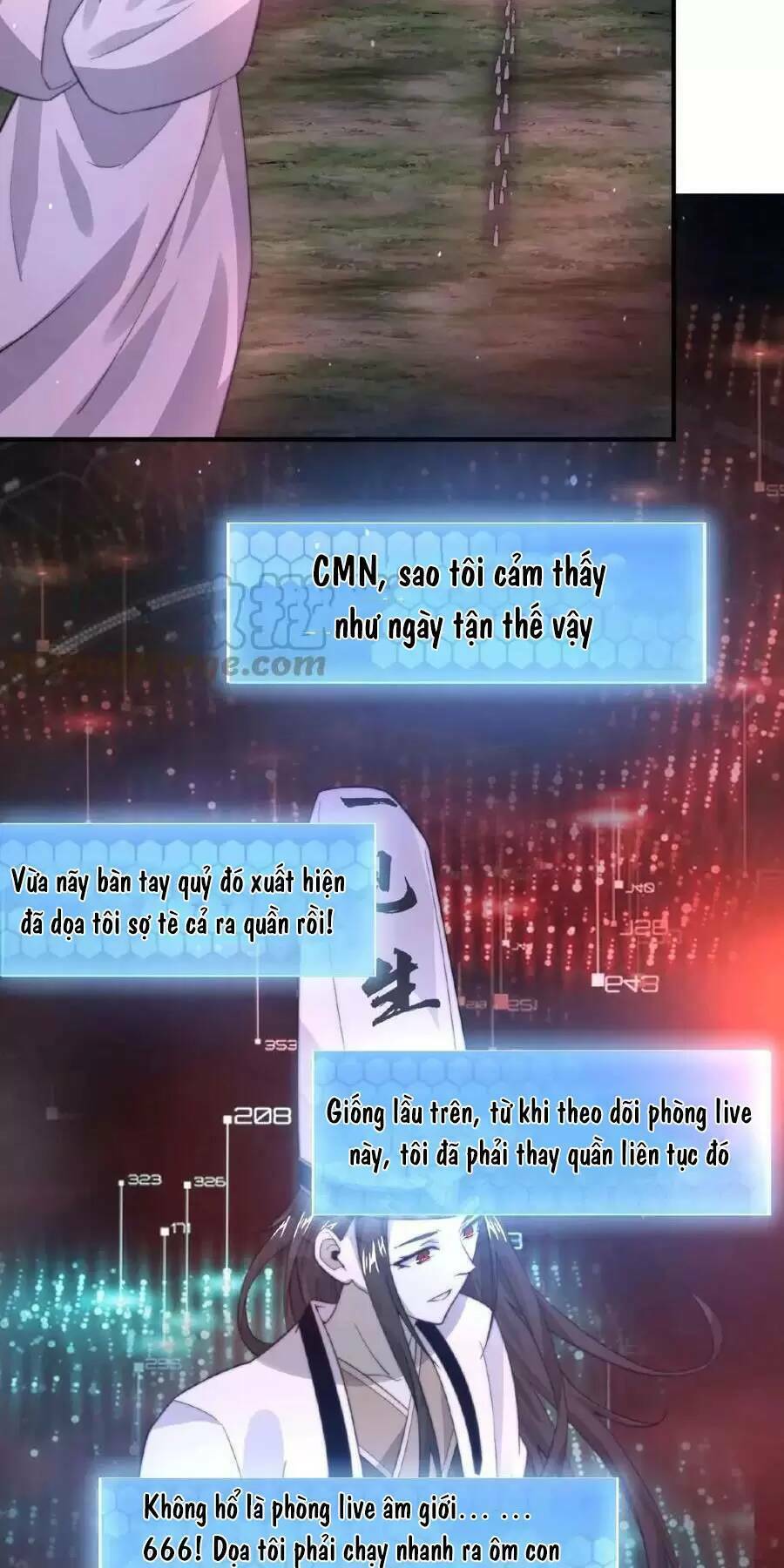 Bắt Đầu Livestream ở Địa Phủ Phát sóng trực tiếp ở đây ai dám đến Chap 35 - Next Chap 36