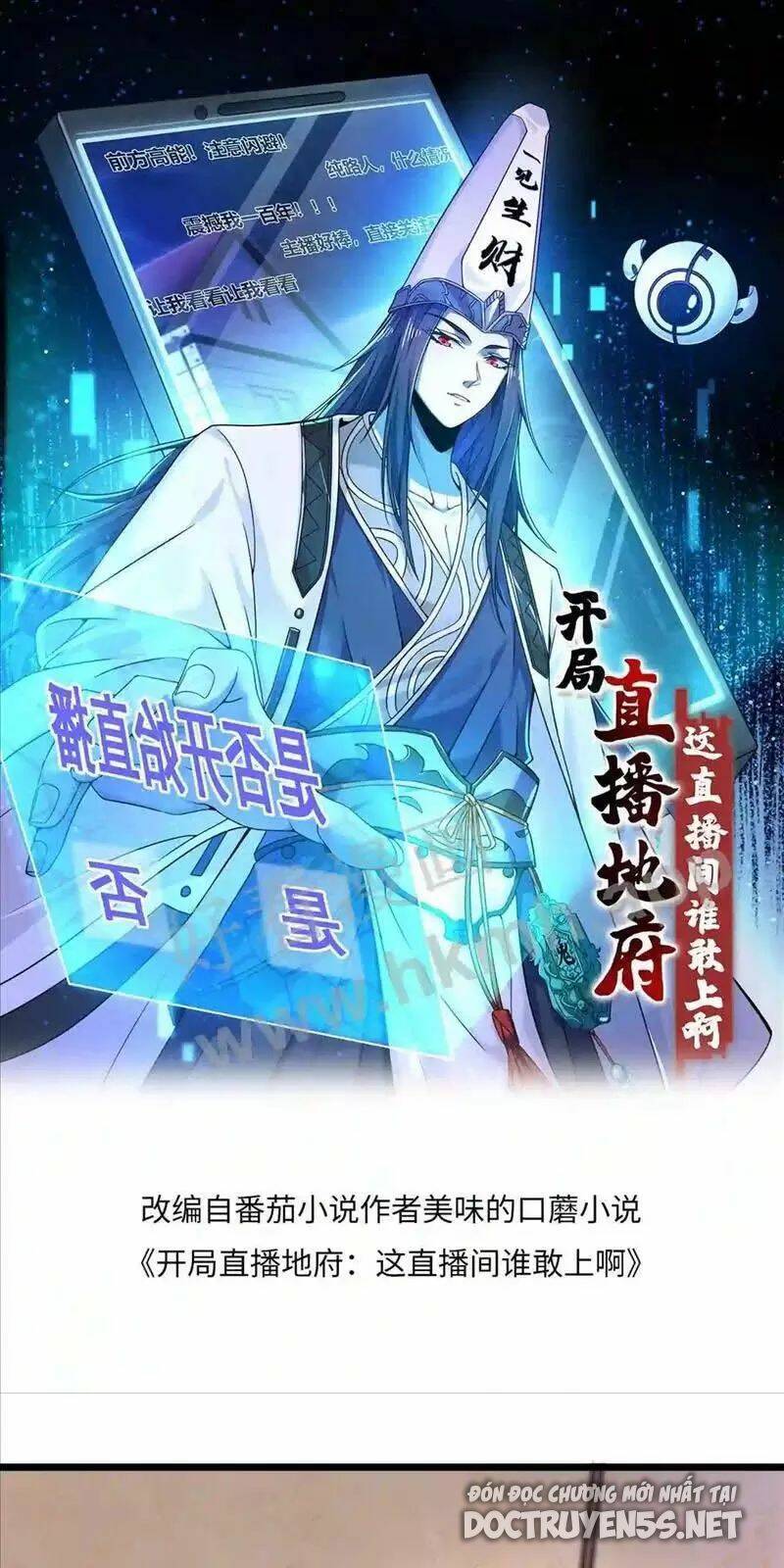 Bắt Đầu Livestream ở Địa Phủ Phát sóng trực tiếp ở đây ai dám đến Chap 8 - Next Chap 9