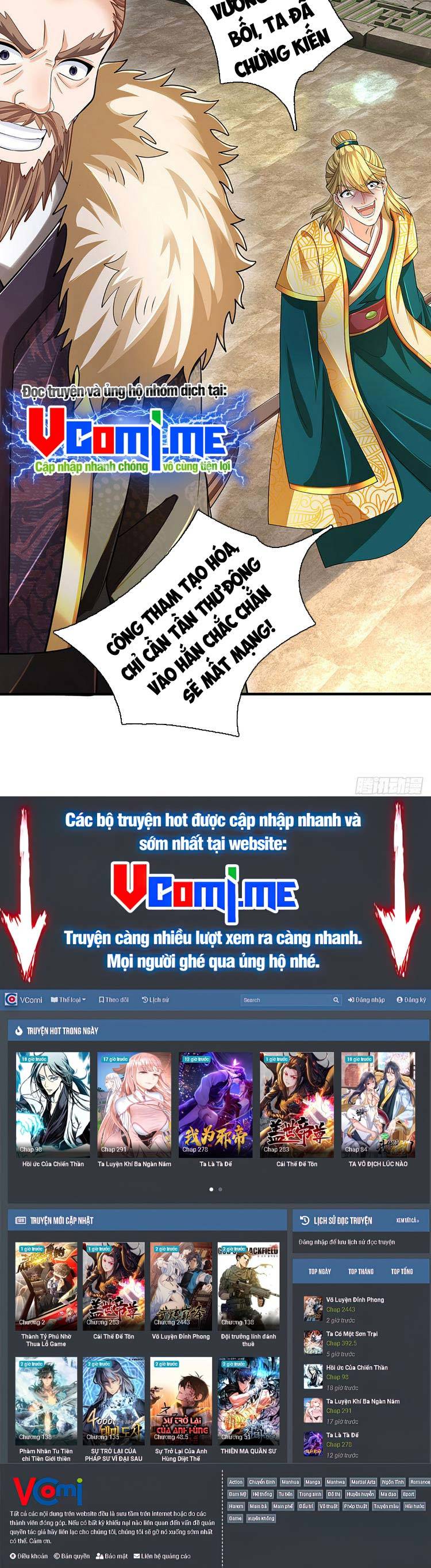 Bắt Đầu Với Chí Tôn Đan Điền Chap 181 - Next Chap 182