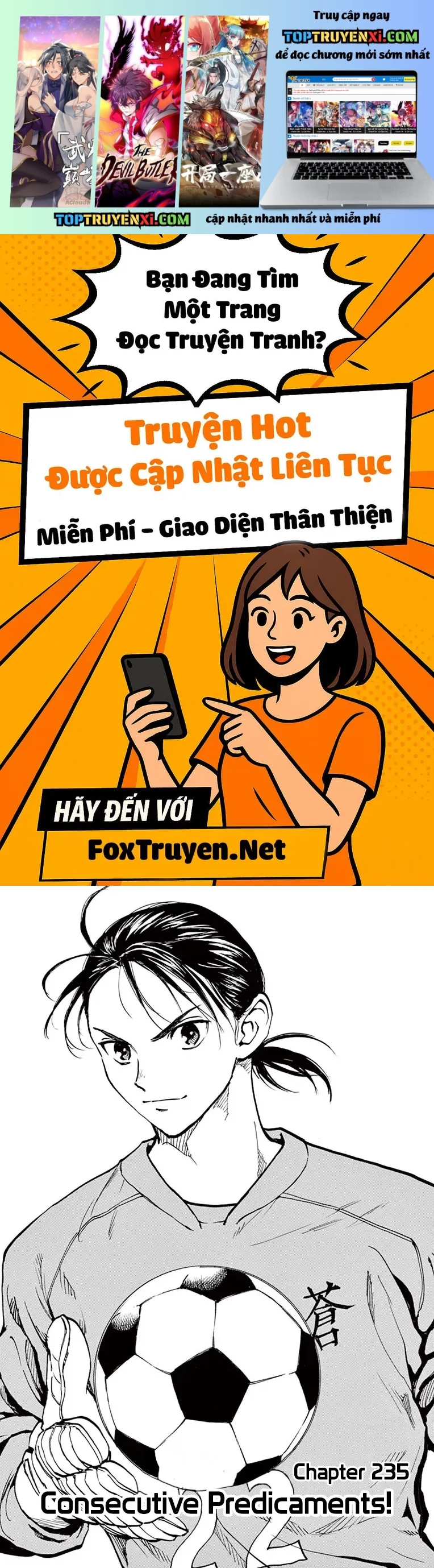 Be Blues! - Ao Ni Nare Chap 235 - Next Chap 236