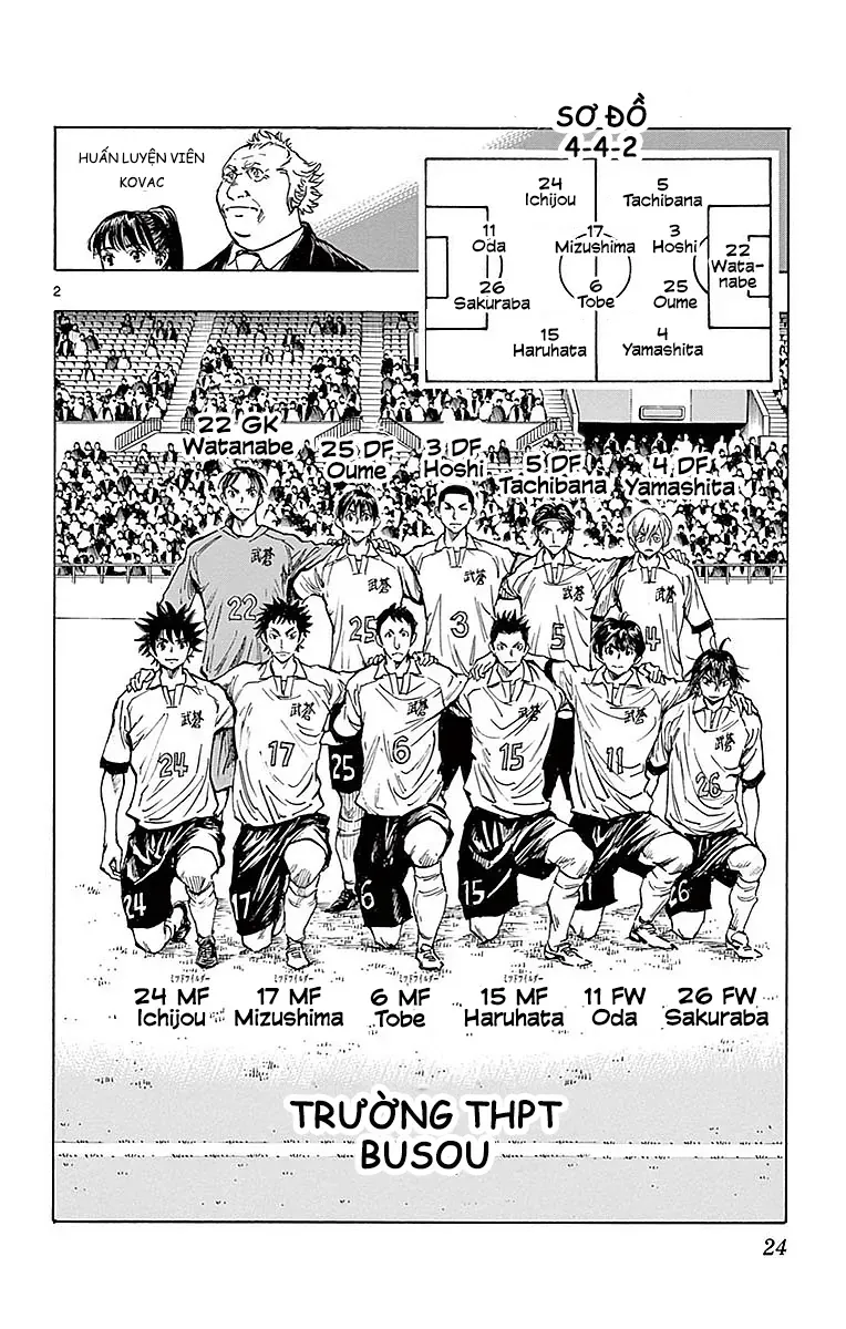 Be Blues! - Ao Ni Nare Chap 259 - Next Chap 260