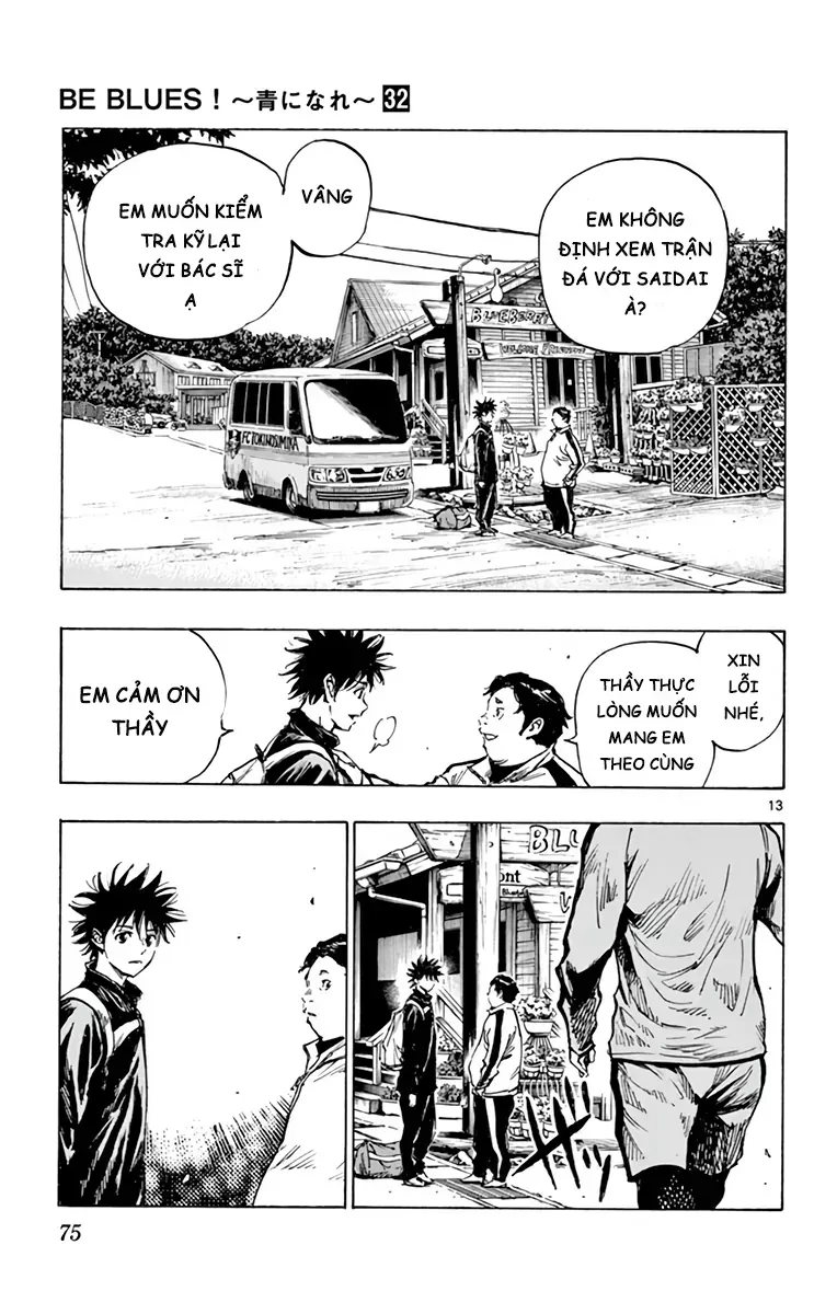 Be Blues! - Ao Ni Nare Chap 313 - Next Chap 314