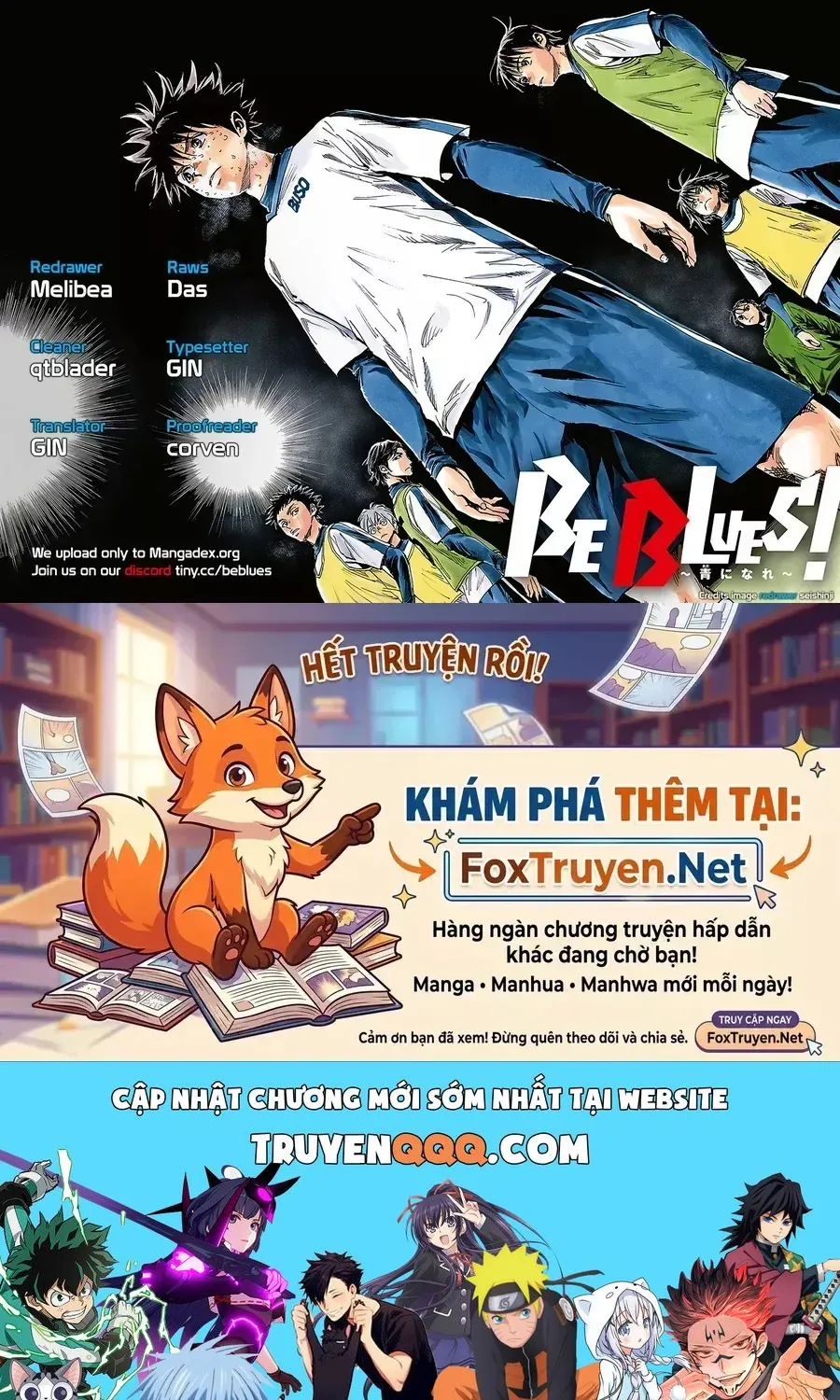 Be Blues! - Ao Ni Nare Chap 320 - Next Chap 321