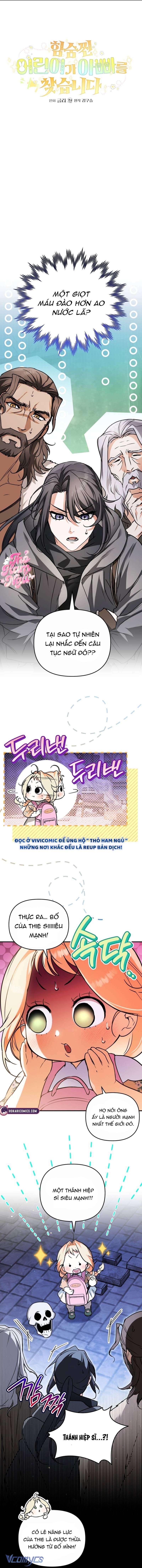 Bé Con Thiên Tài Bí Mật Đi Tìm Cha Chap 9 - Next Chap 10