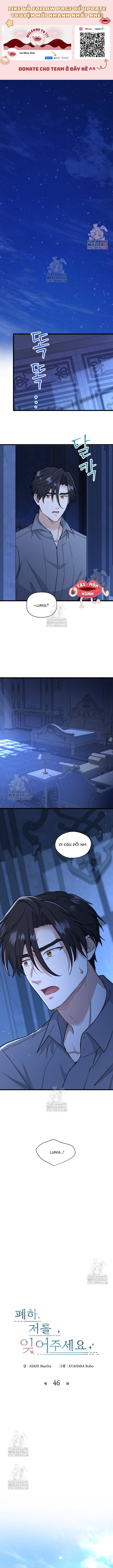 Bệ Hạ, Xin Hãy Quên Tôi Đi Chap 46 - Next Chap 47