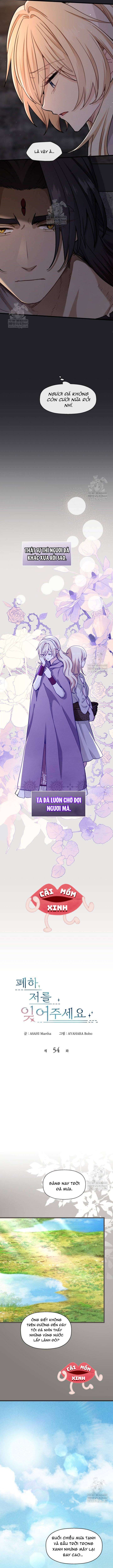 Bệ Hạ, Xin Hãy Quên Tôi Đi Chap 54 - Next Chap 55