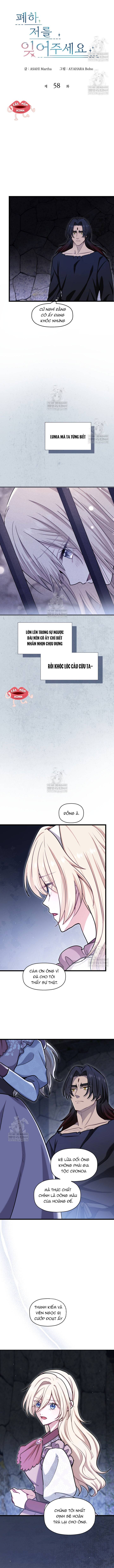 Bệ Hạ, Xin Hãy Quên Tôi Đi Chap 58 - Next Chap 59