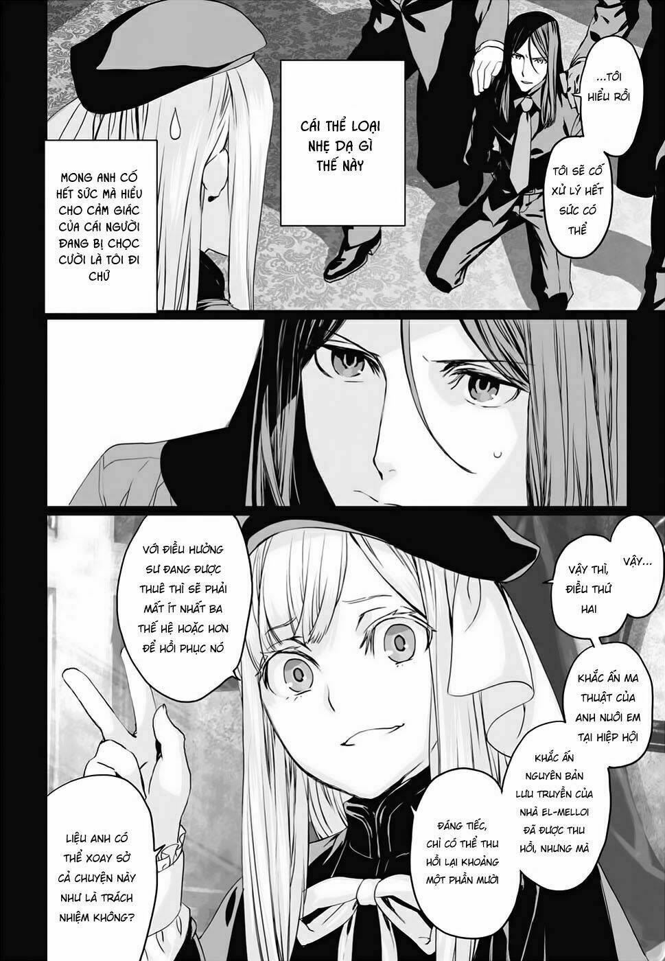 Bí ẩn trong thế giới ma thuật Chap 15 - Next Chap 16