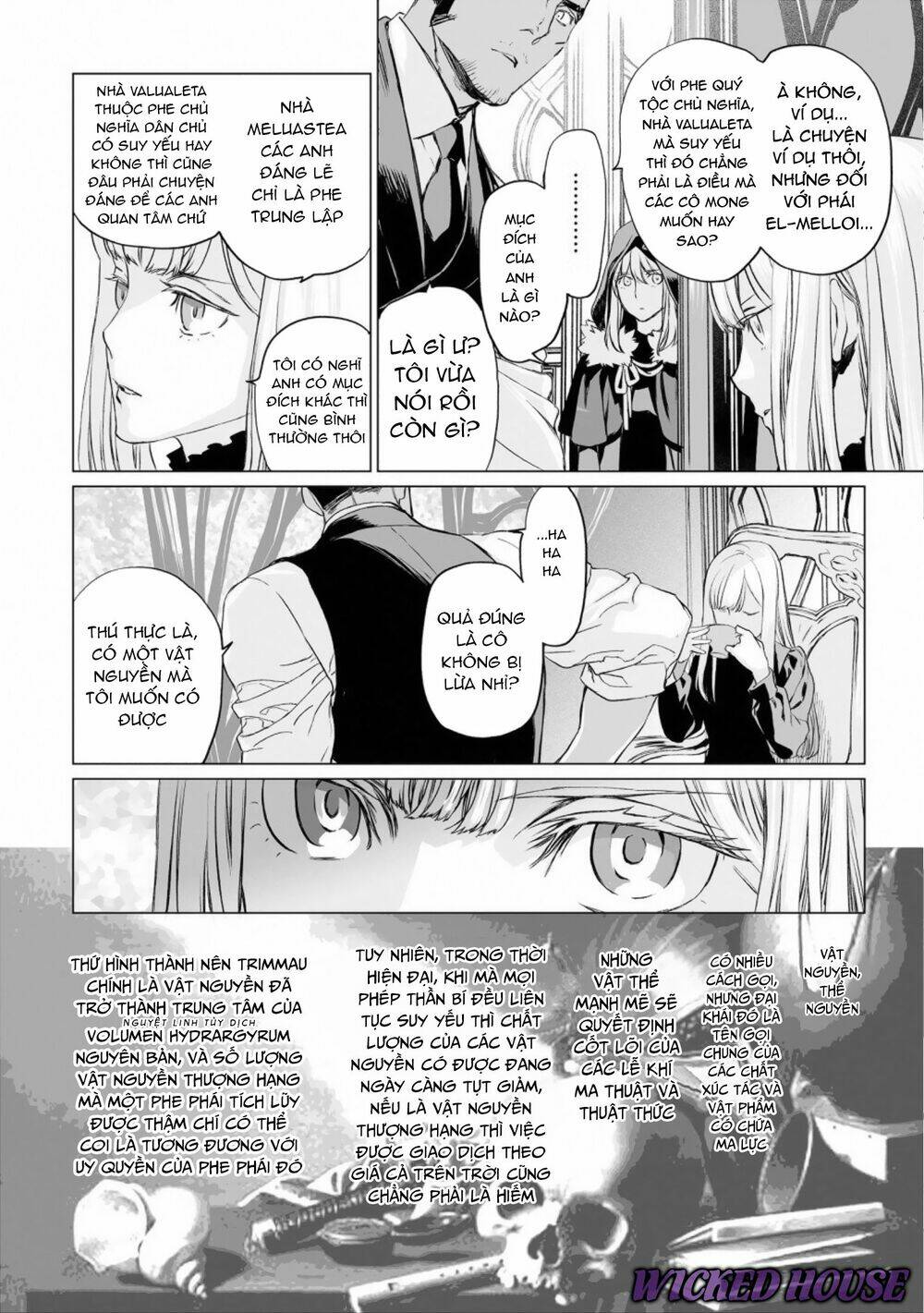 Bí ẩn trong thế giới ma thuật Chap 20 - Next Chap 21