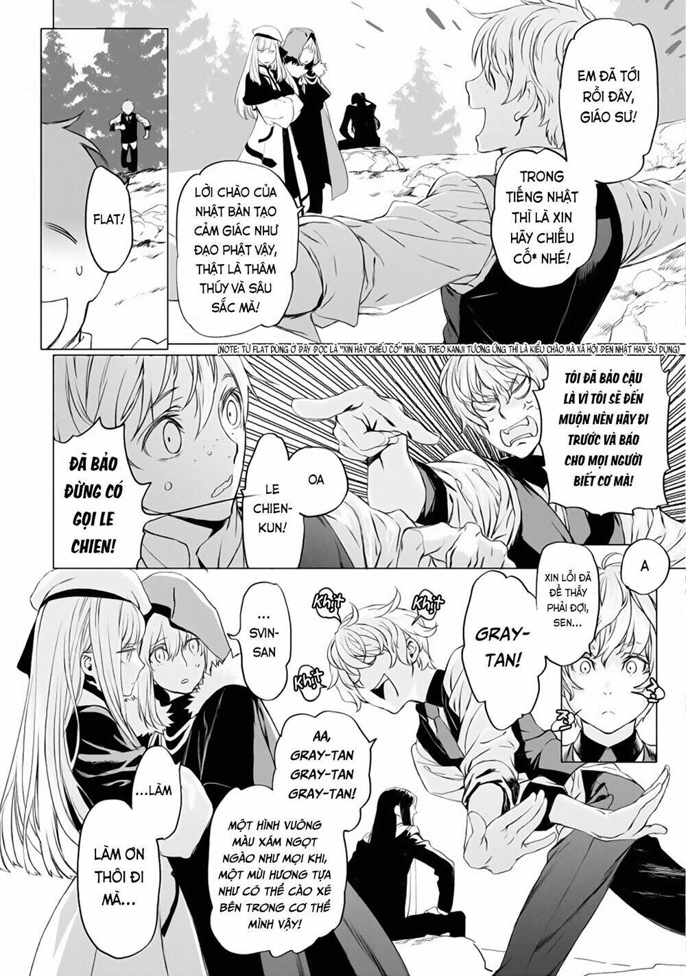Bí ẩn trong thế giới ma thuật Chap 23 - Next Chap 24
