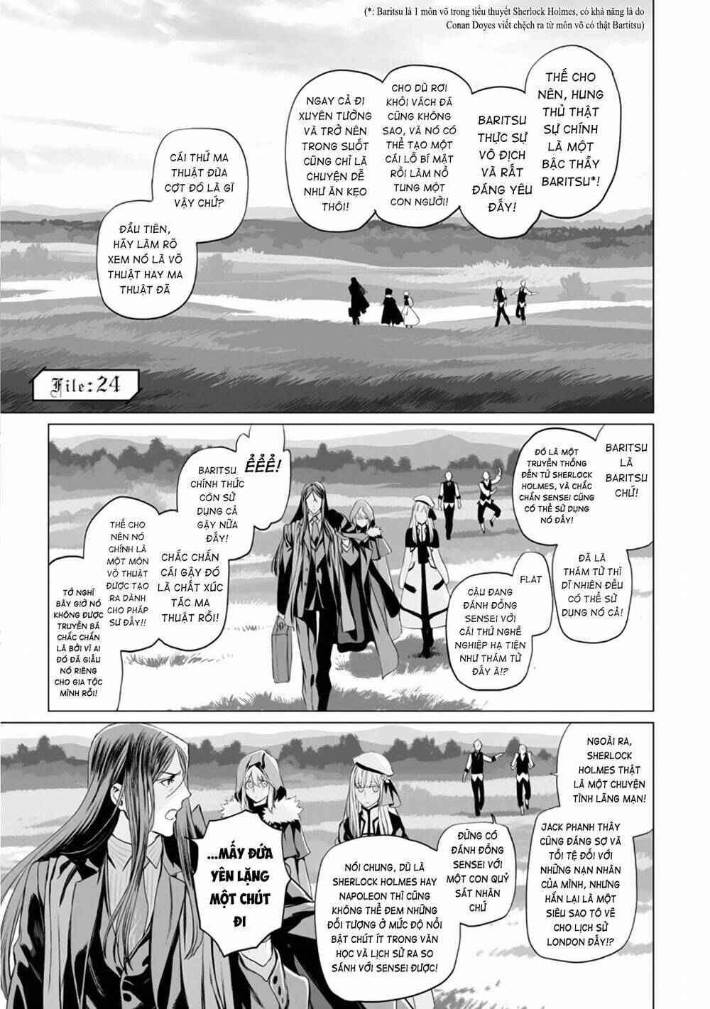 Bí ẩn trong thế giới ma thuật Chap 24 - Next Chap 25