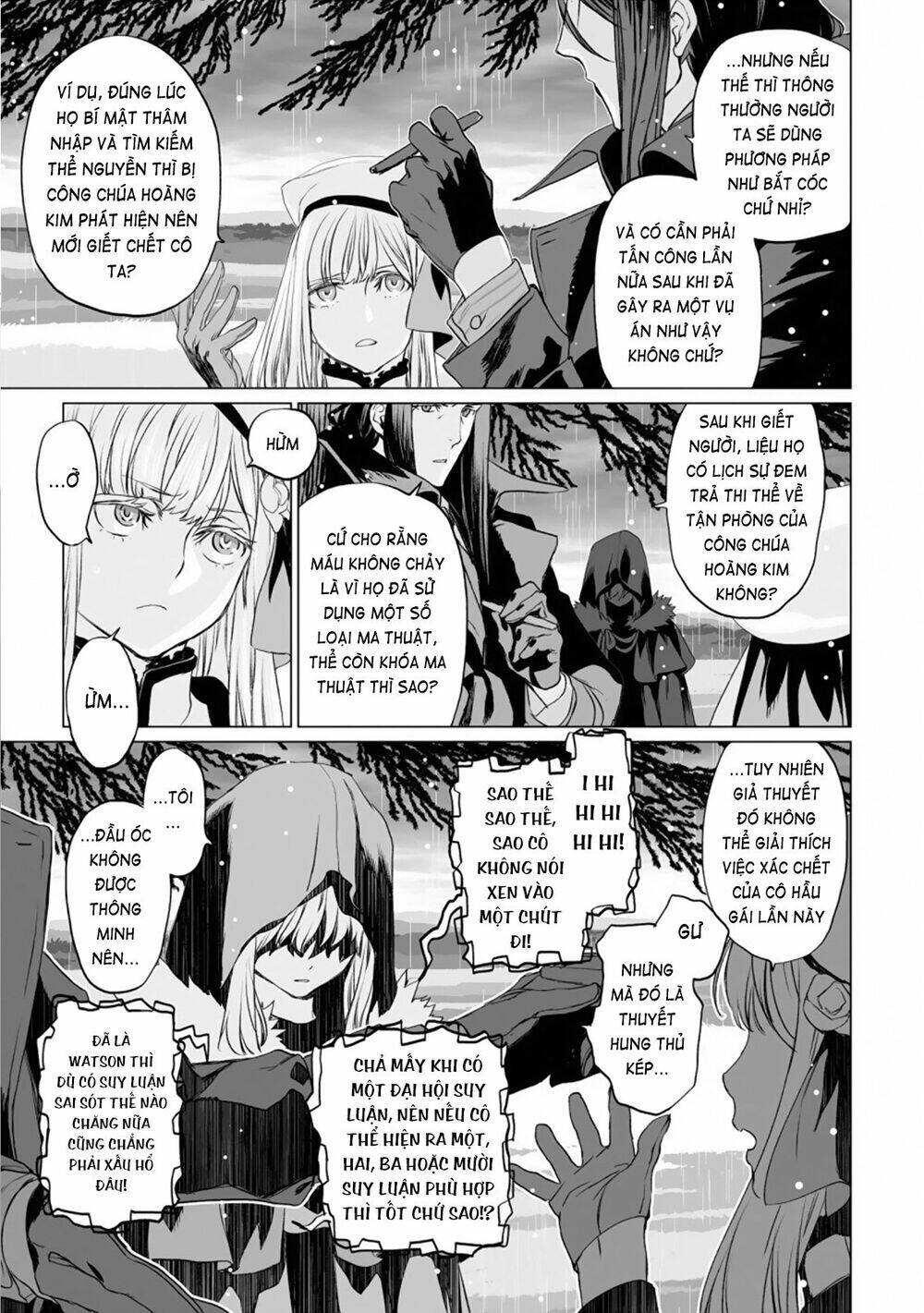 Bí ẩn trong thế giới ma thuật Chap 24 - Next Chap 25