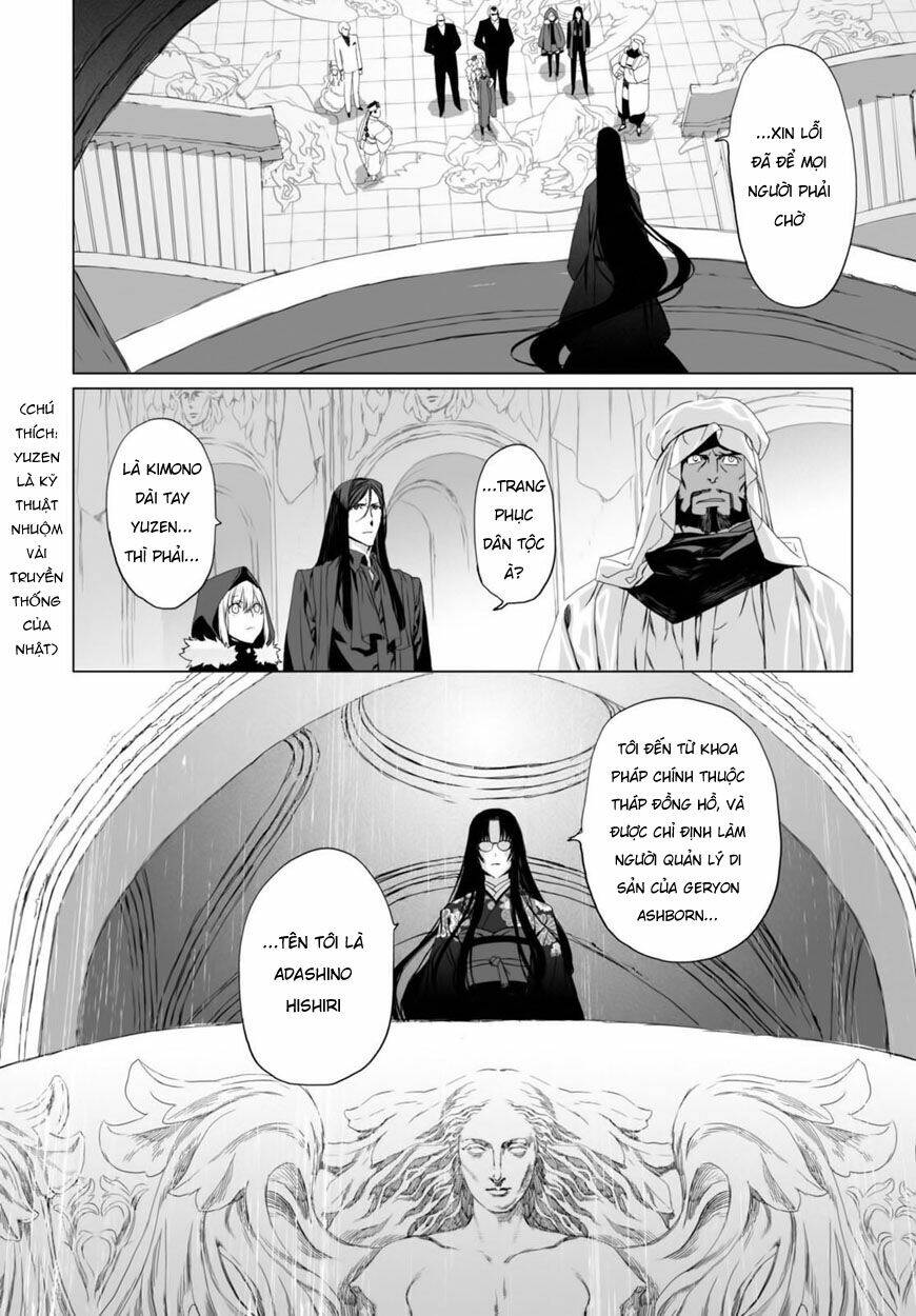 Bí ẩn trong thế giới ma thuật Chap 3 - Next Chap 4