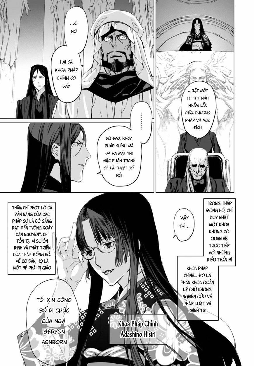Bí ẩn trong thế giới ma thuật Chap 3 - Next Chap 4