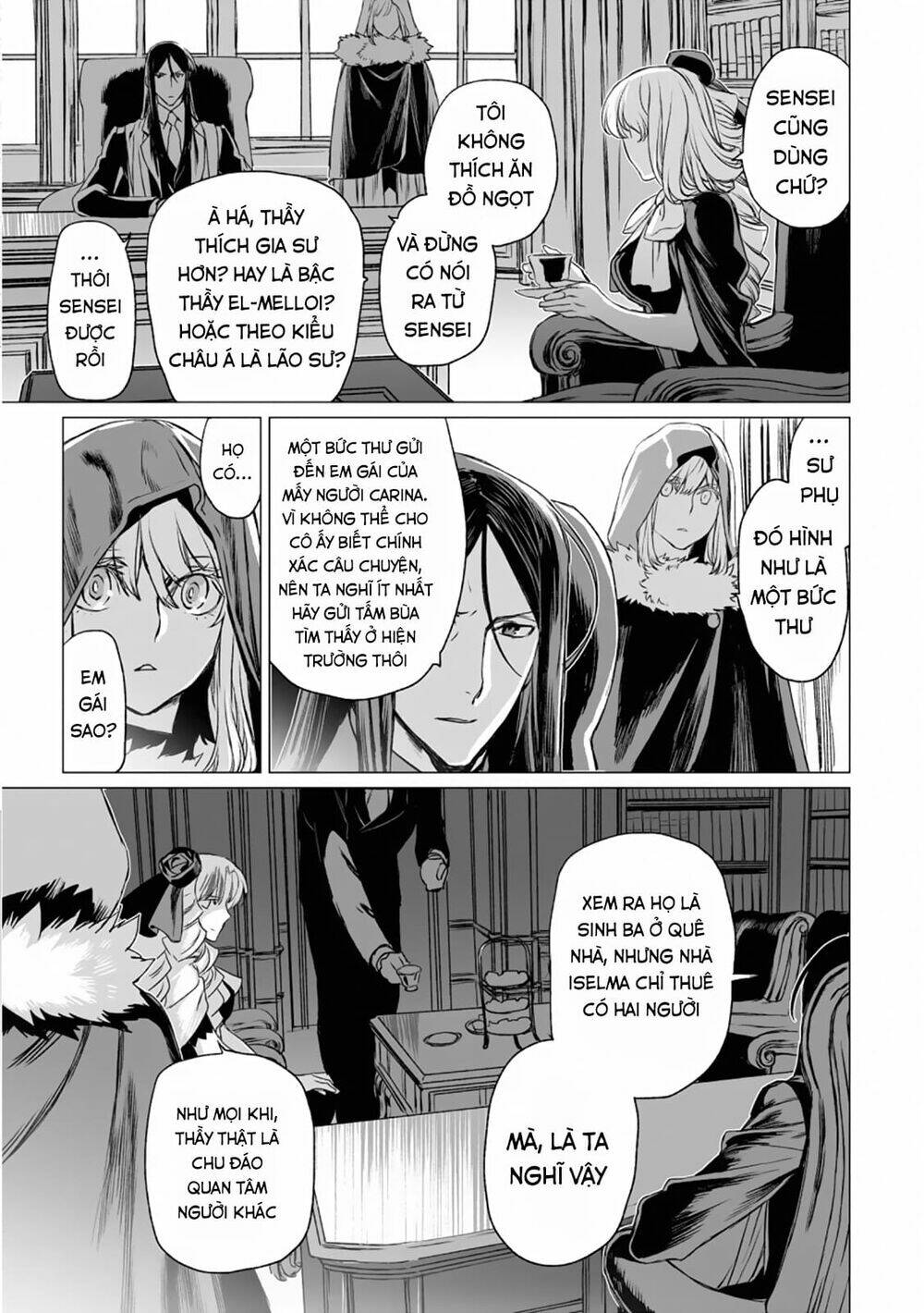 Bí ẩn trong thế giới ma thuật Chap 33 - Next Chap 34