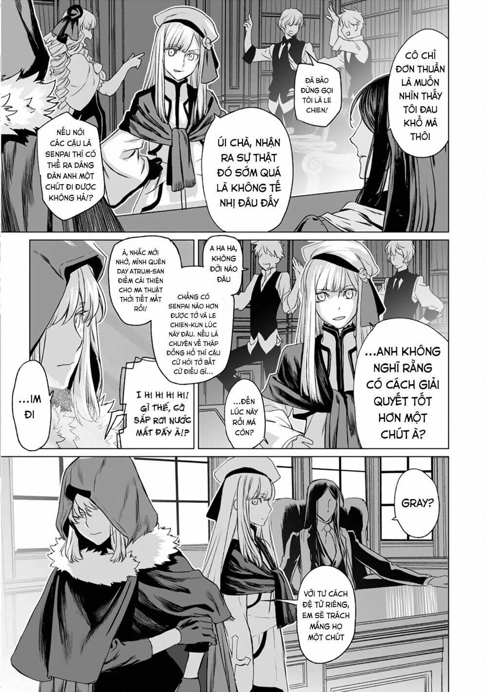 Bí ẩn trong thế giới ma thuật Chap 33 - Next Chap 34