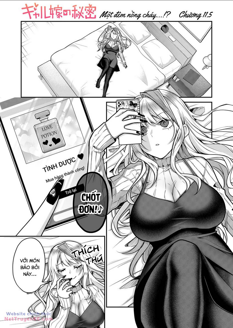 Bí Mật Của Cô Vợ Gyaru Chap 11.5 - Next Chap 12.5