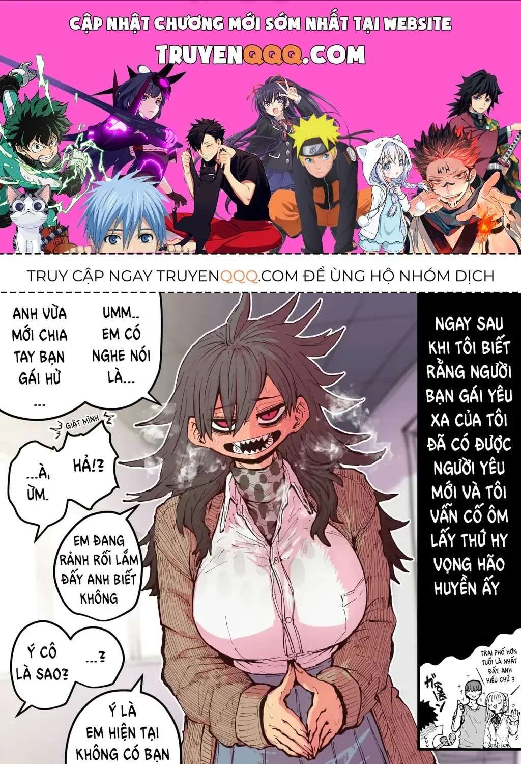 Bị Nhắm Tới Bởi Hyena-Chan Chap 1 - Next Chap 2