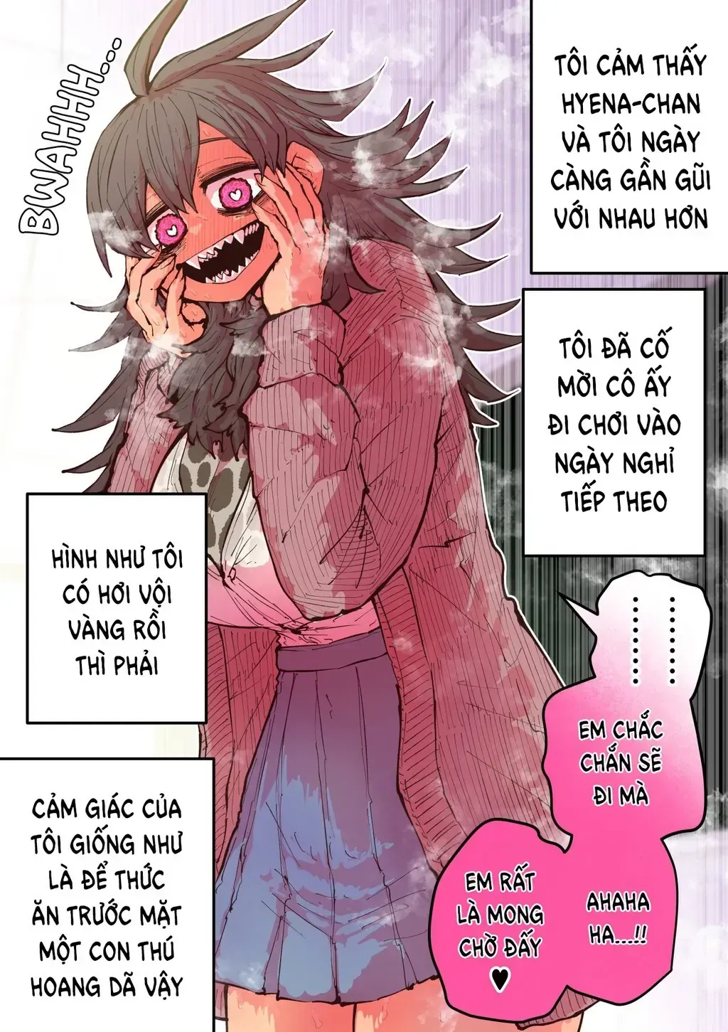 Bị Nhắm Tới Bởi Hyena-Chan Chap 1 - Next Chap 2