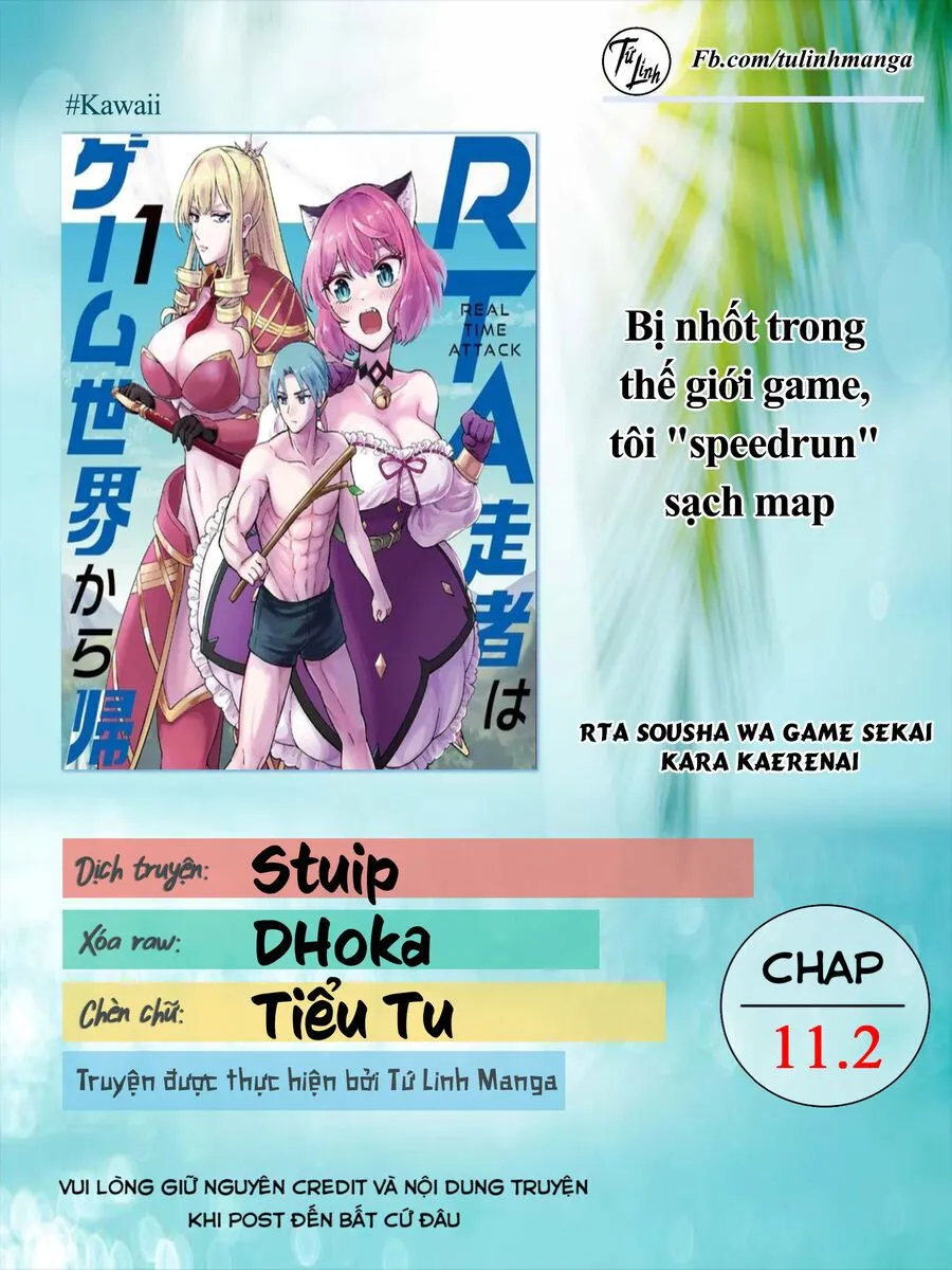 Bị Nhốt Trong Thế Giới Game, Tôi "Speedrun" Sạch Map Chap 11.2 - Next Chap 12.2