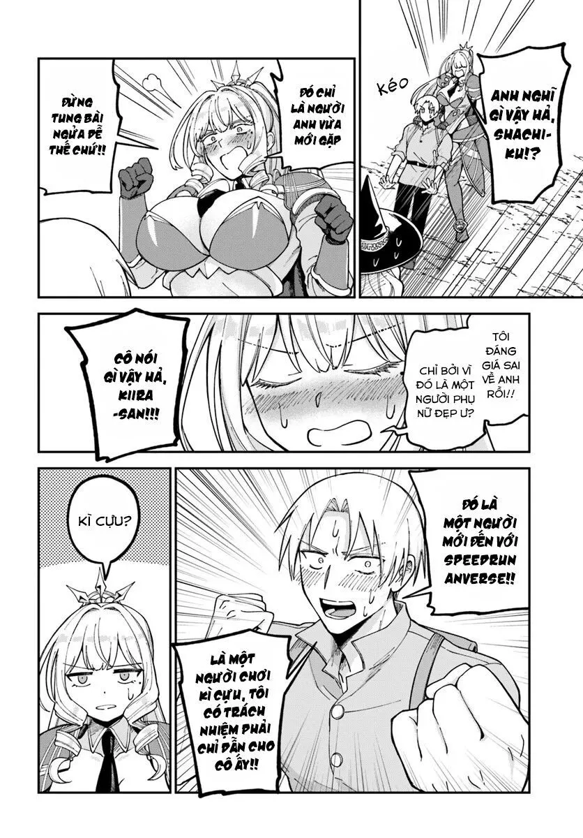 Bị Nhốt Trong Thế Giới Game, Tôi "Speedrun" Sạch Map Chap 12 - Next Chap 13