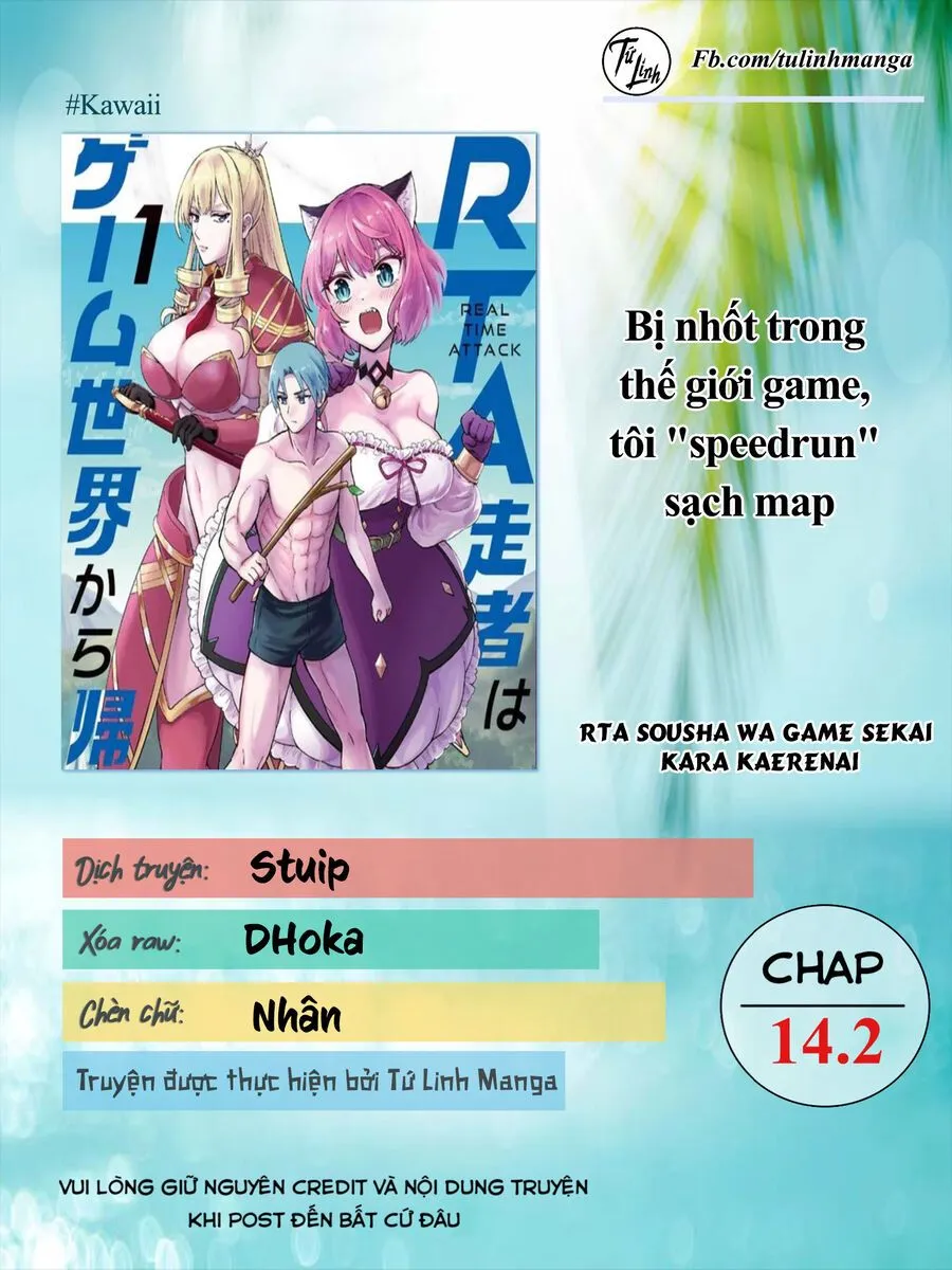 Bị Nhốt Trong Thế Giới Game, Tôi "Speedrun" Sạch Map Chap 14.2 - Next Chap 15.2