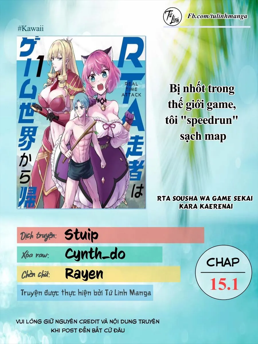 Bị Nhốt Trong Thế Giới Game, Tôi "Speedrun" Sạch Map Chap 15.1 - Next Chap 16.1