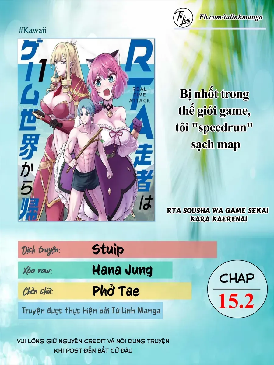 Bị Nhốt Trong Thế Giới Game, Tôi "Speedrun" Sạch Map Chap 15.2 - Next Chap 16.2