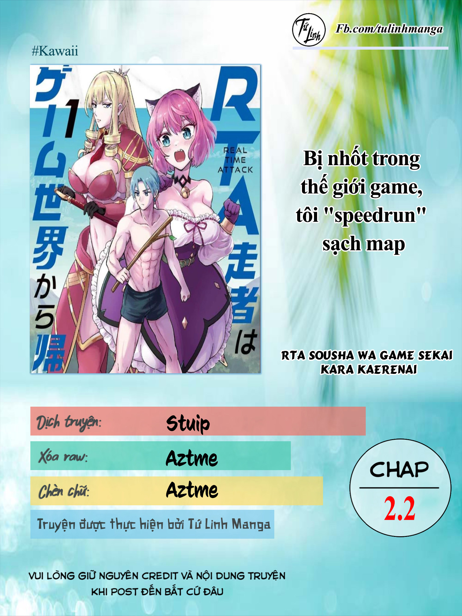 Bị Nhốt Trong Thế Giới Game, Tôi "Speedrun" Sạch Map Chap 2.2 - Next Chap 3.2