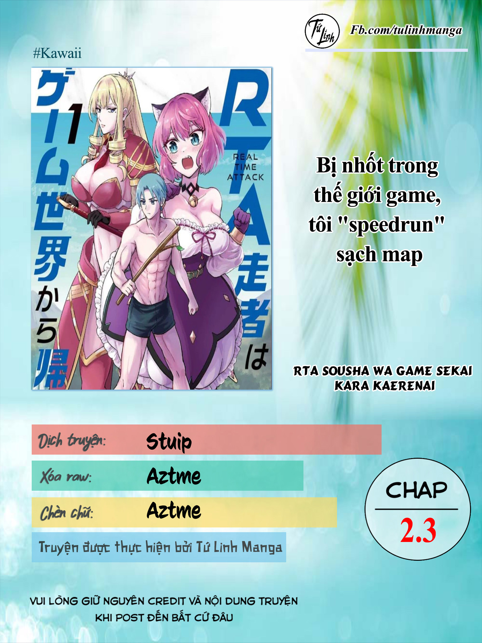 Bị Nhốt Trong Thế Giới Game, Tôi "Speedrun" Sạch Map Chap 2.3 - Next Chap 3.3