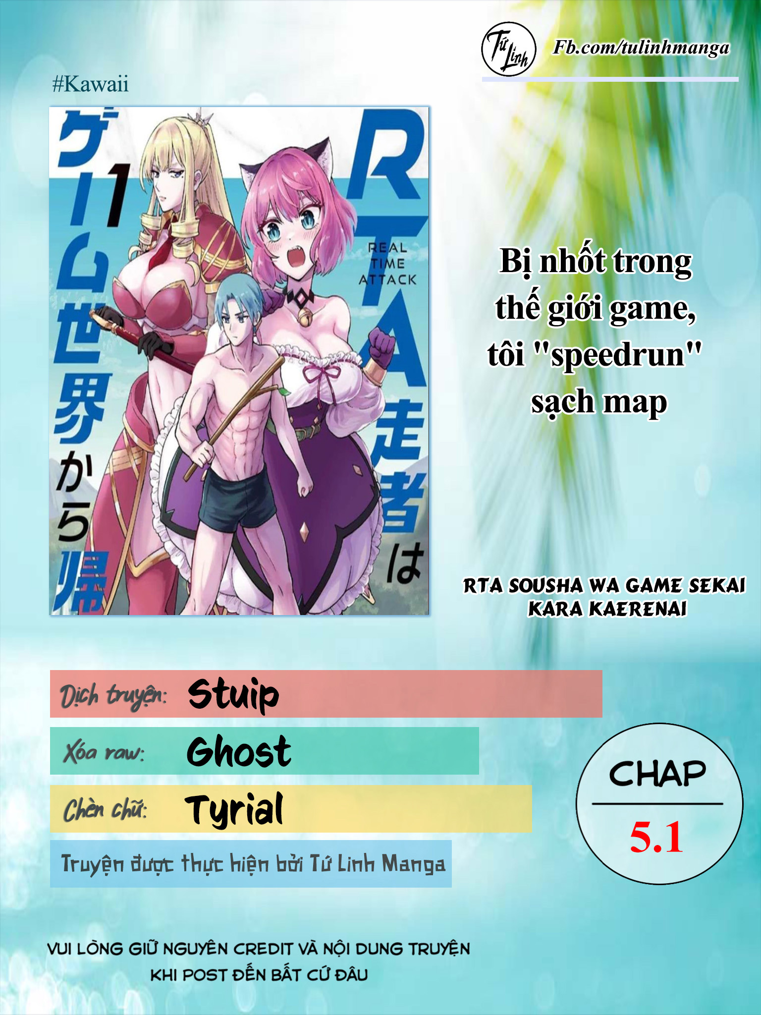 Bị Nhốt Trong Thế Giới Game, Tôi "Speedrun" Sạch Map Chap 5.1 - Next Chap 6.1