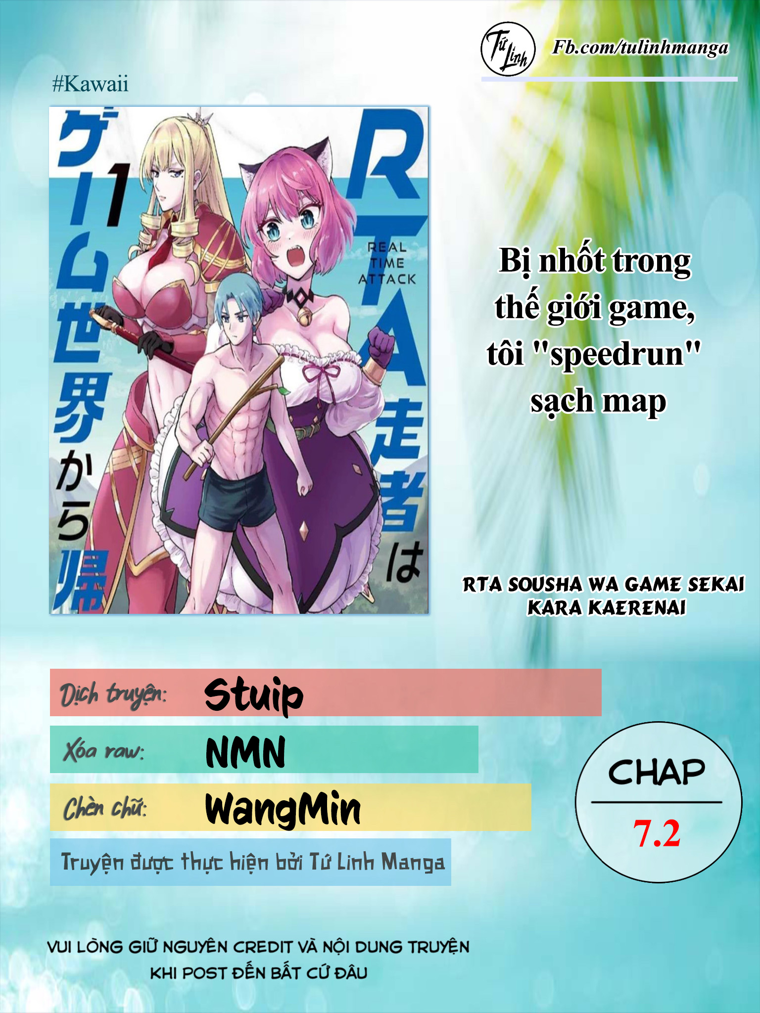 Bị Nhốt Trong Thế Giới Game, Tôi "Speedrun" Sạch Map Chap 7.2 - Next Chap 8.2