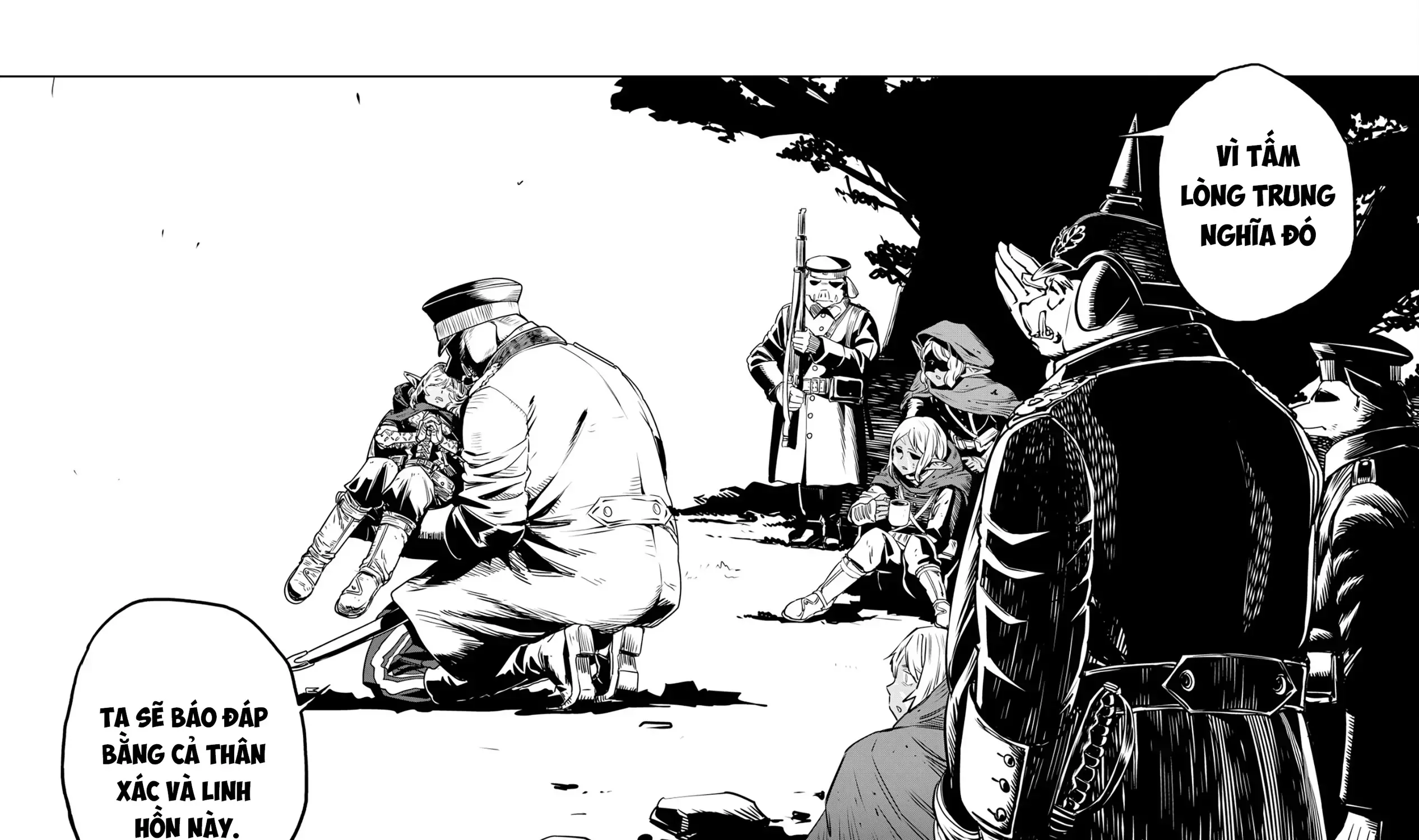 Biên Niên Sử Vương Quốc Orcsen - Vương Quốc Orc Mọi Rợ Đã Thiêu Rụi Vùng Đất Tiên Tộc Hiền Hòa Như Thế Nào? Chap 1 - Next Chap 2