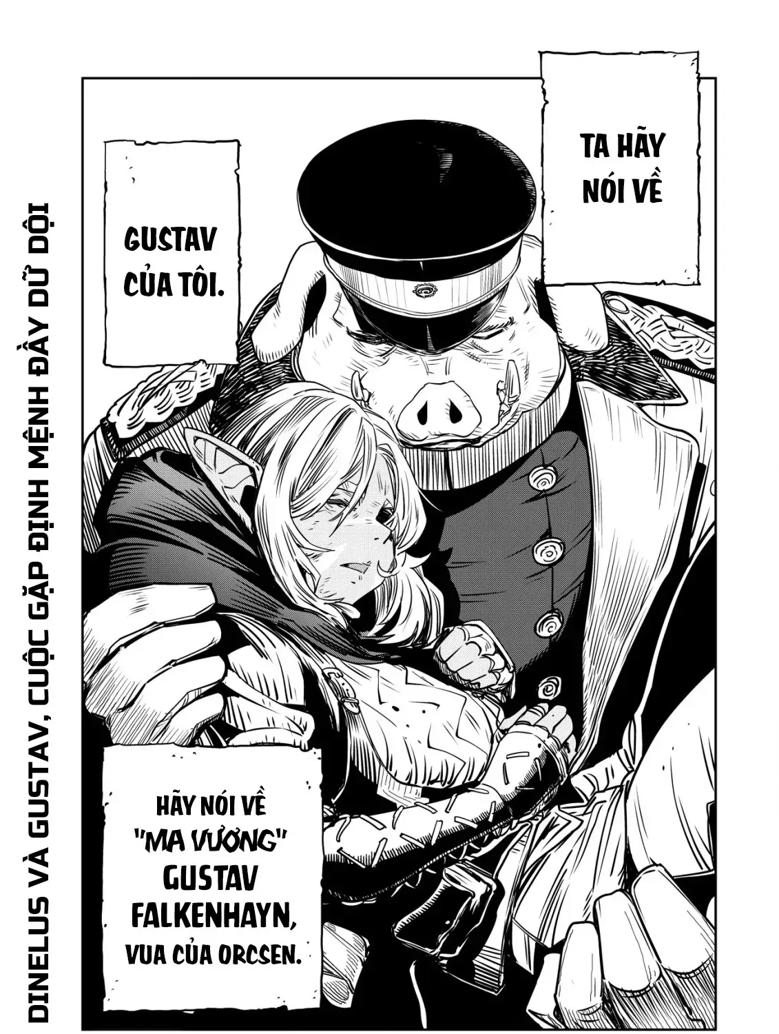 Biên Niên Sử Vương Quốc Orcsen - Vương Quốc Orc Mọi Rợ Đã Thiêu Rụi Vùng Đất Tiên Tộc Hiền Hòa Như Thế Nào? Chap 1 - Next Chap 2