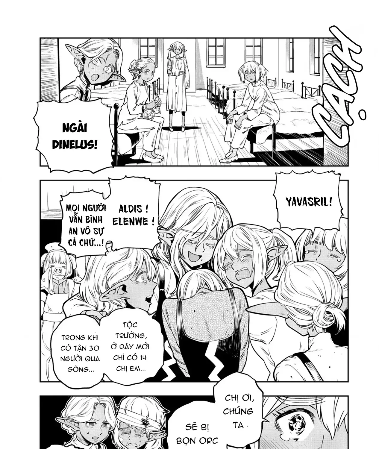 Biên Niên Sử Vương Quốc Orcsen - Vương Quốc Orc Mọi Rợ Đã Thiêu Rụi Vùng Đất Tiên Tộc Hiền Hòa Như Thế Nào? Chap 1 - Next Chap 2