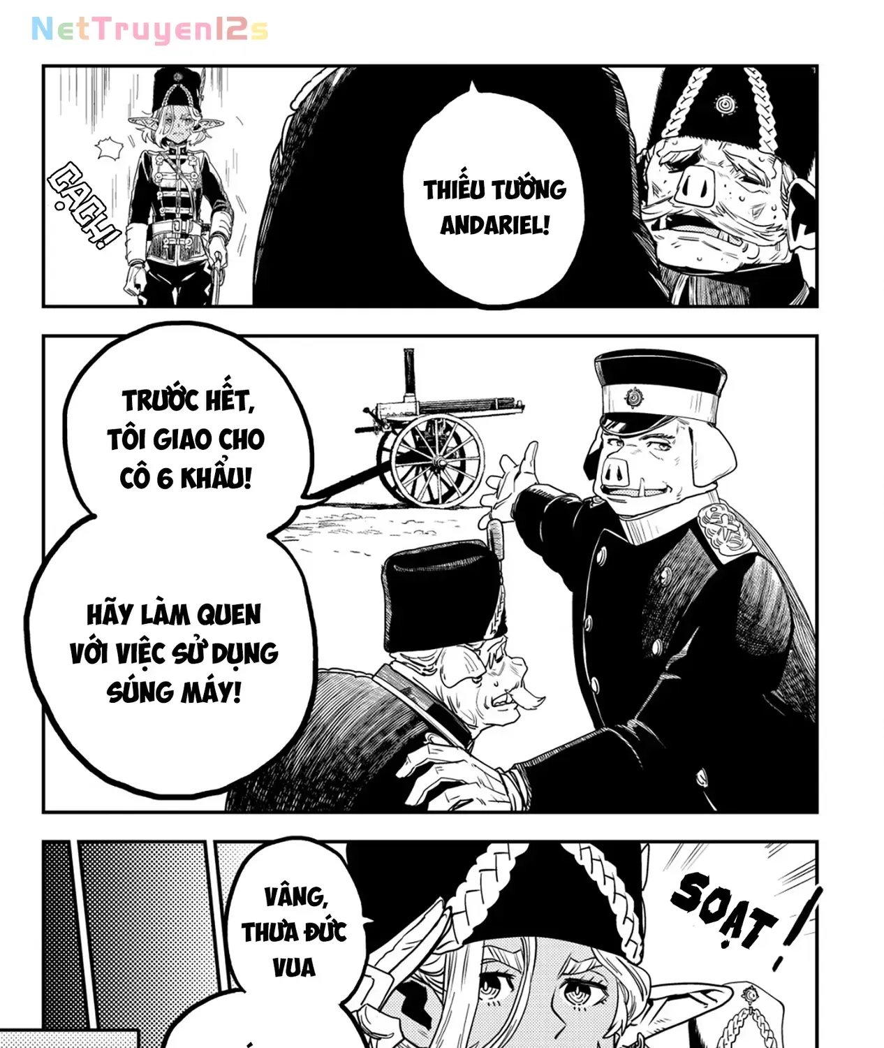 Biên Niên Sử Vương Quốc Orcsen - Vương Quốc Orc Mọi Rợ Đã Thiêu Rụi Vùng Đất Tiên Tộc Hiền Hòa Như Thế Nào? Chap 11 - Next Chap 12