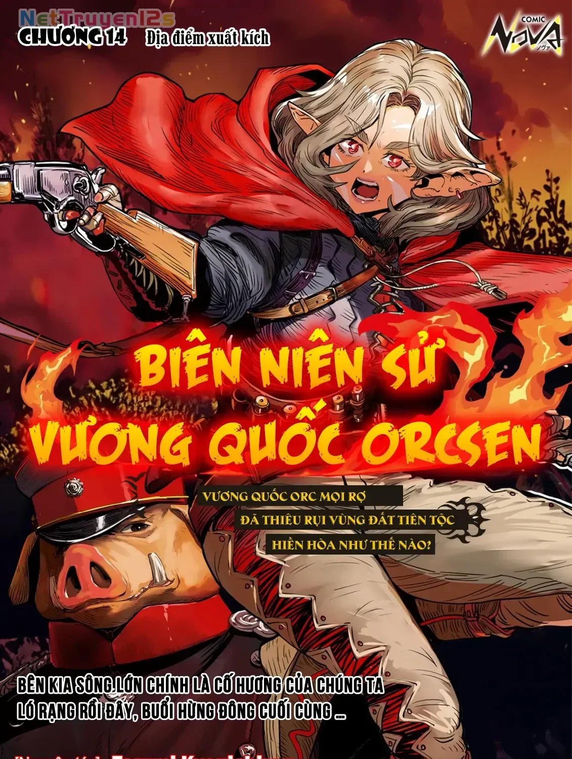 Biên Niên Sử Vương Quốc Orcsen - Vương Quốc Orc Mọi Rợ Đã Thiêu Rụi Vùng Đất Tiên Tộc Hiền Hòa Như Thế Nào? Chap 14 - Next Chap 15