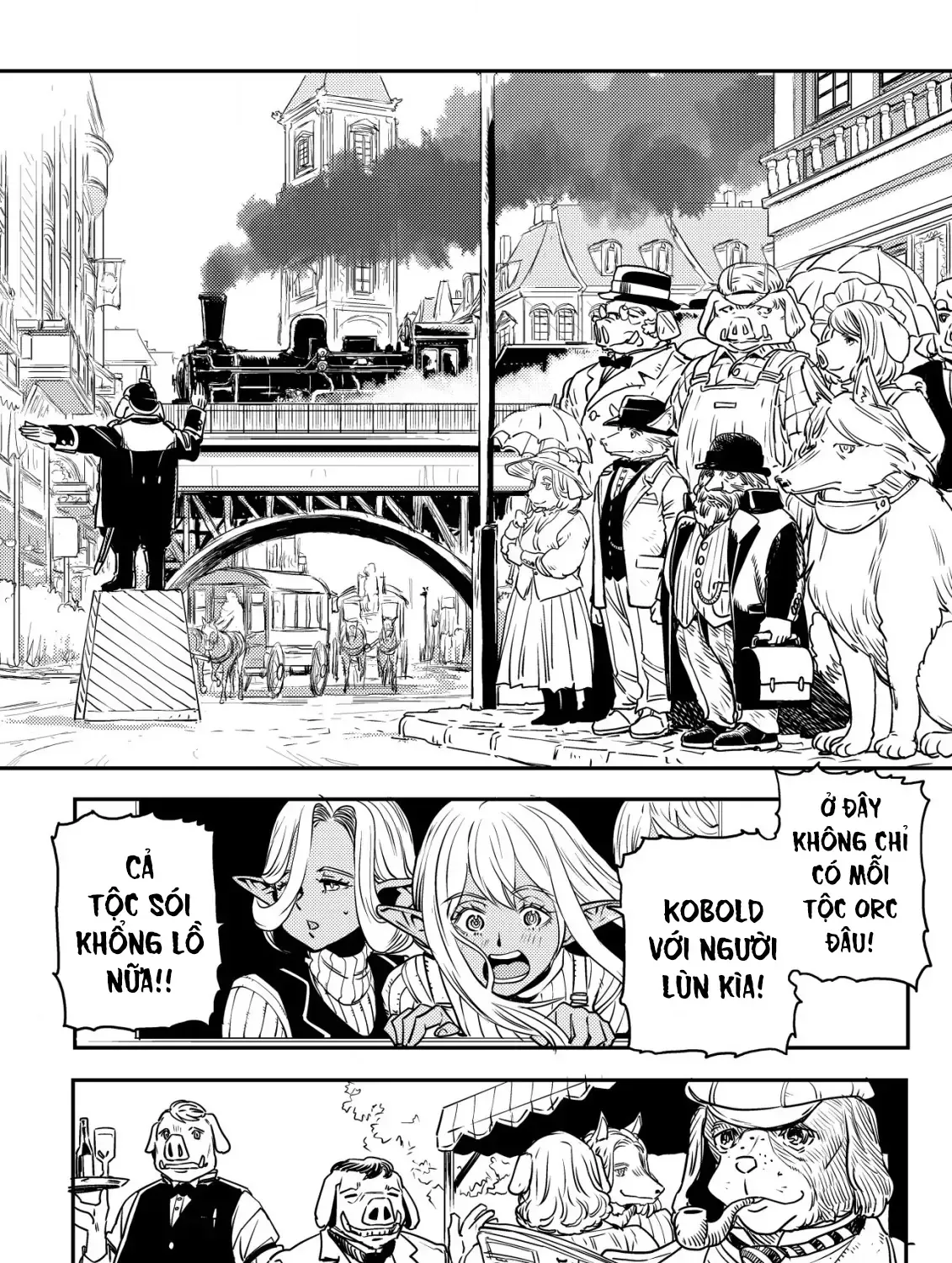 Biên Niên Sử Vương Quốc Orcsen - Vương Quốc Orc Mọi Rợ Đã Thiêu Rụi Vùng Đất Tiên Tộc Hiền Hòa Như Thế Nào? Chap 2 - Next Chap 3