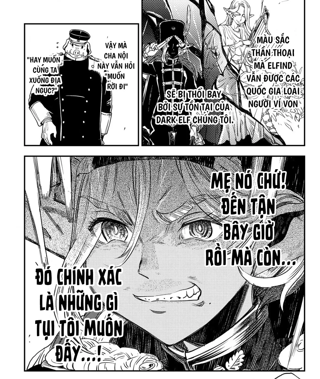 Biên Niên Sử Vương Quốc Orcsen - Vương Quốc Orc Mọi Rợ Đã Thiêu Rụi Vùng Đất Tiên Tộc Hiền Hòa Như Thế Nào? Chap 3 - Next Chap 4