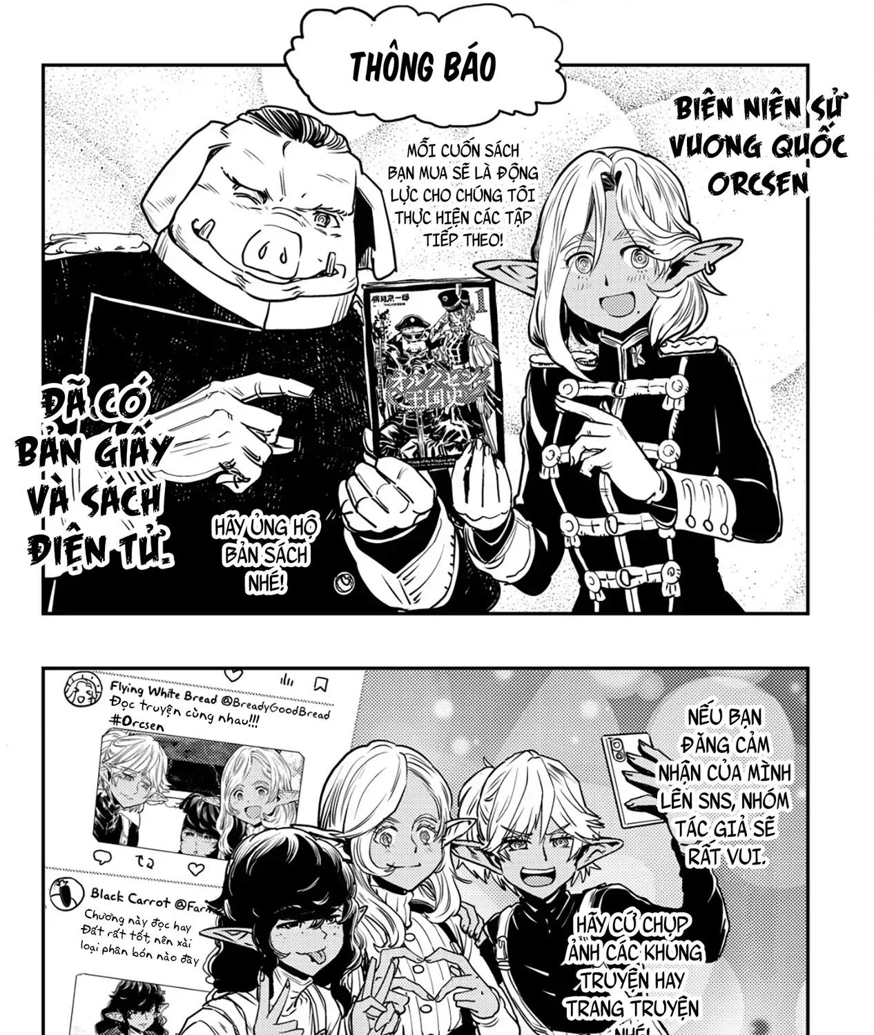 Biên Niên Sử Vương Quốc Orcsen - Vương Quốc Orc Mọi Rợ Đã Thiêu Rụi Vùng Đất Tiên Tộc Hiền Hòa Như Thế Nào? Chap 3 - Next Chap 4