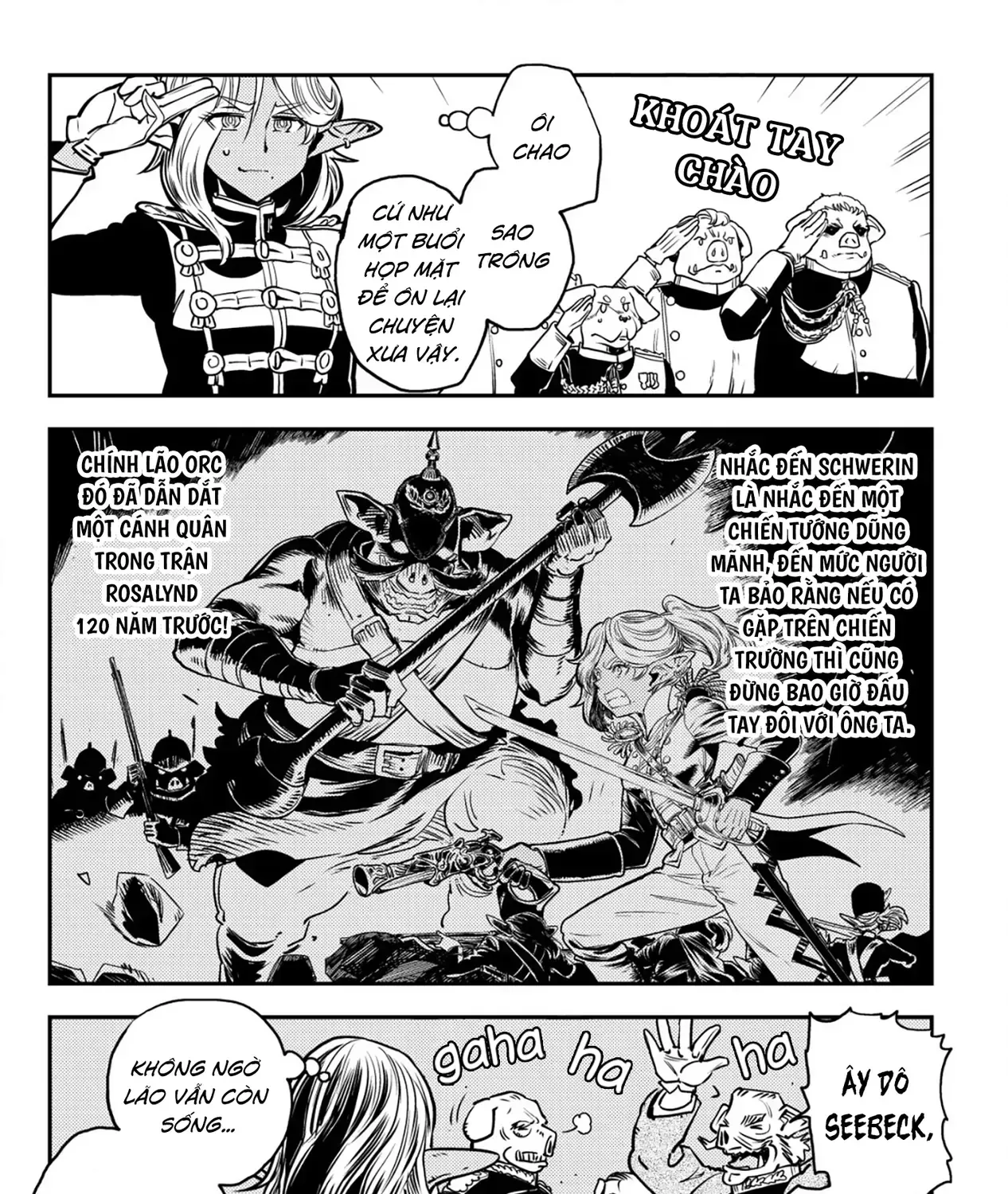 Biên Niên Sử Vương Quốc Orcsen - Vương Quốc Orc Mọi Rợ Đã Thiêu Rụi Vùng Đất Tiên Tộc Hiền Hòa Như Thế Nào? Chap 3 - Next Chap 4