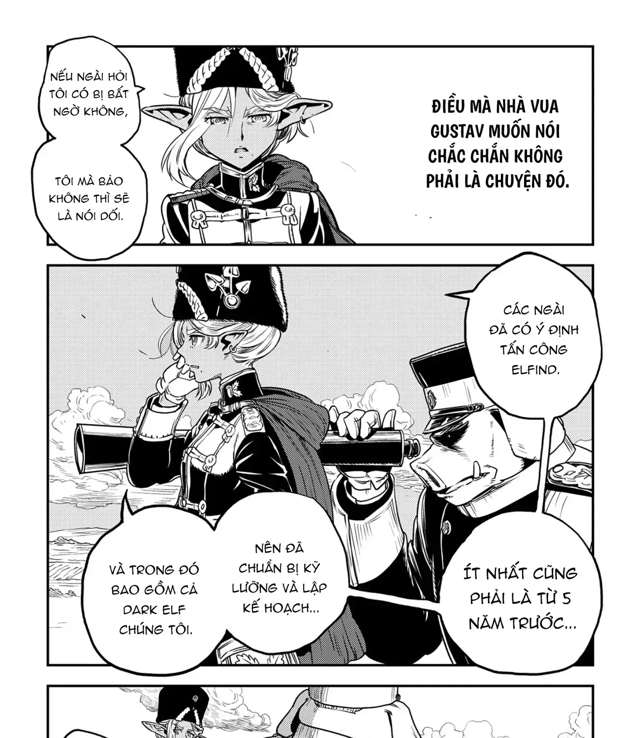 Biên Niên Sử Vương Quốc Orcsen - Vương Quốc Orc Mọi Rợ Đã Thiêu Rụi Vùng Đất Tiên Tộc Hiền Hòa Như Thế Nào? Chap 3 - Next Chap 4