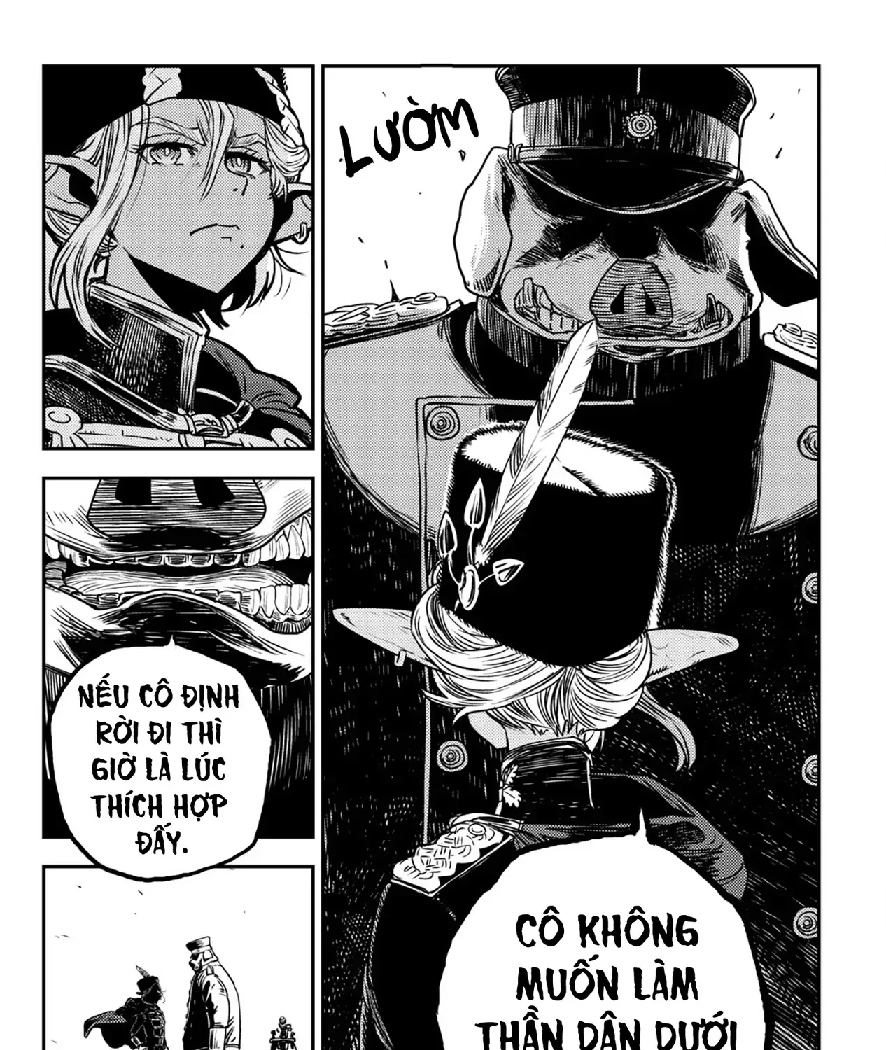 Biên Niên Sử Vương Quốc Orcsen - Vương Quốc Orc Mọi Rợ Đã Thiêu Rụi Vùng Đất Tiên Tộc Hiền Hòa Như Thế Nào? Chap 3 - Next Chap 4