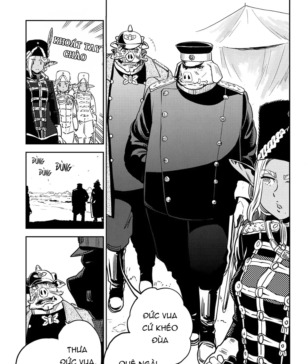 Biên Niên Sử Vương Quốc Orcsen - Vương Quốc Orc Mọi Rợ Đã Thiêu Rụi Vùng Đất Tiên Tộc Hiền Hòa Như Thế Nào? Chap 4 - Next Chap 5