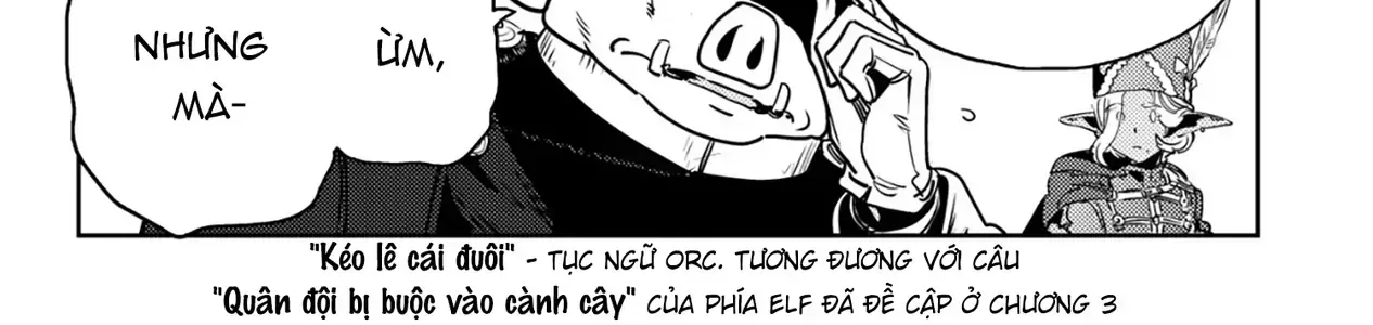 Biên Niên Sử Vương Quốc Orcsen - Vương Quốc Orc Mọi Rợ Đã Thiêu Rụi Vùng Đất Tiên Tộc Hiền Hòa Như Thế Nào? Chap 4 - Next Chap 5